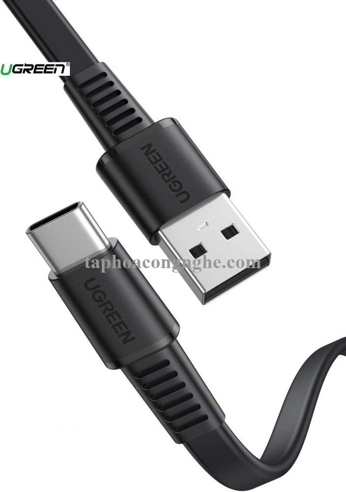 Ugreen 10971 0.5M màu đen usb type c 2.0 cáp sạc và truyền dữ liệu từ máy tính ra điện thoại US332 30010971